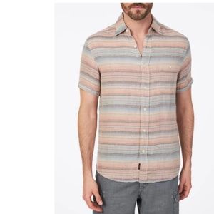 Faherty Short-Sleeve Coast Shirt | Evening Playa